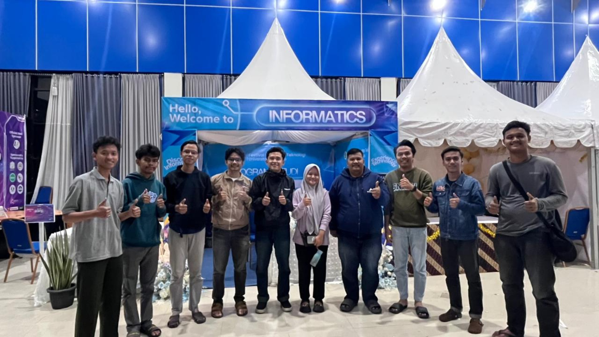 Ayo Ramaikan Stand Program Studi Informatika Di Festival Sains Dan Teknologi Universitas Samudra🔥🔥🔥