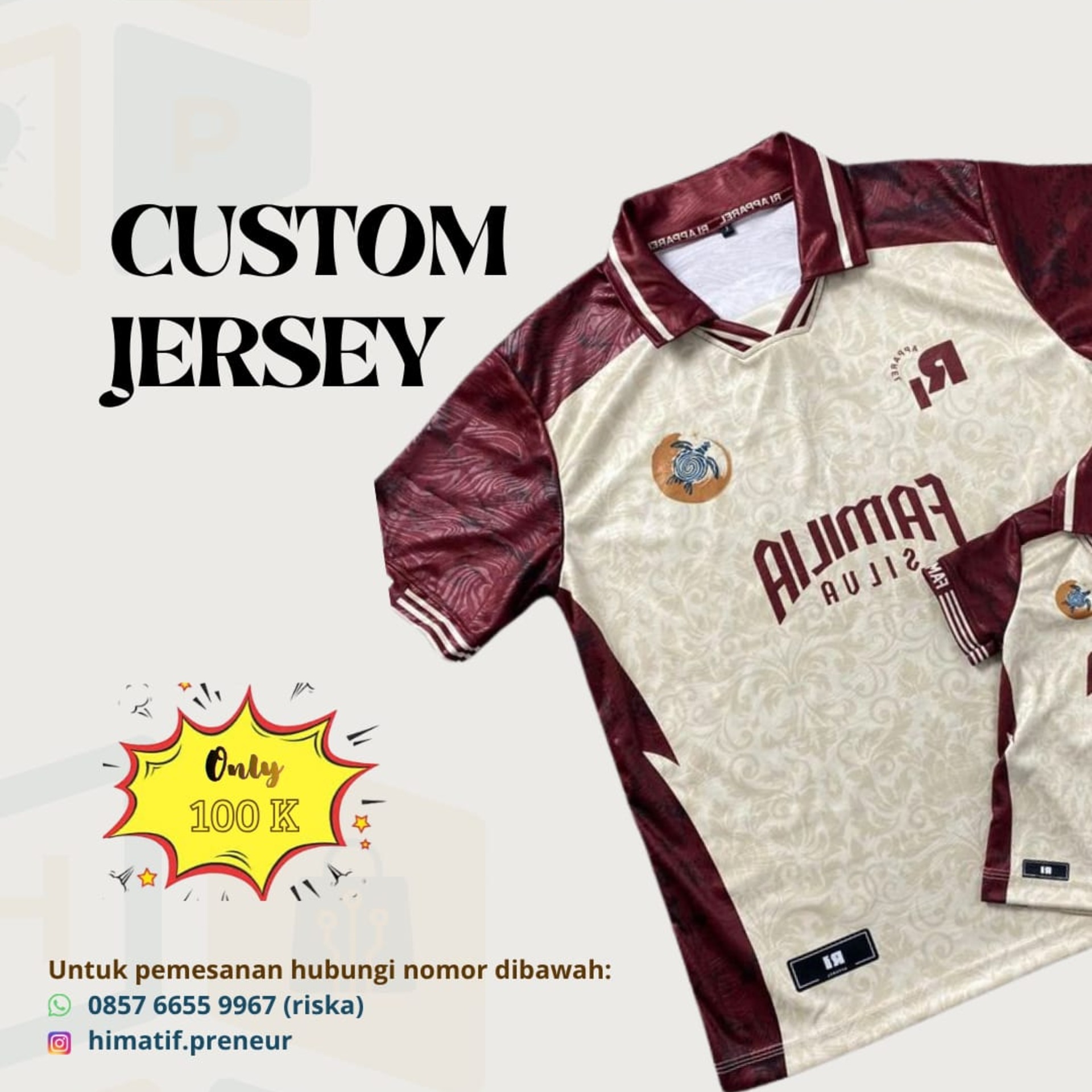 jersey costom