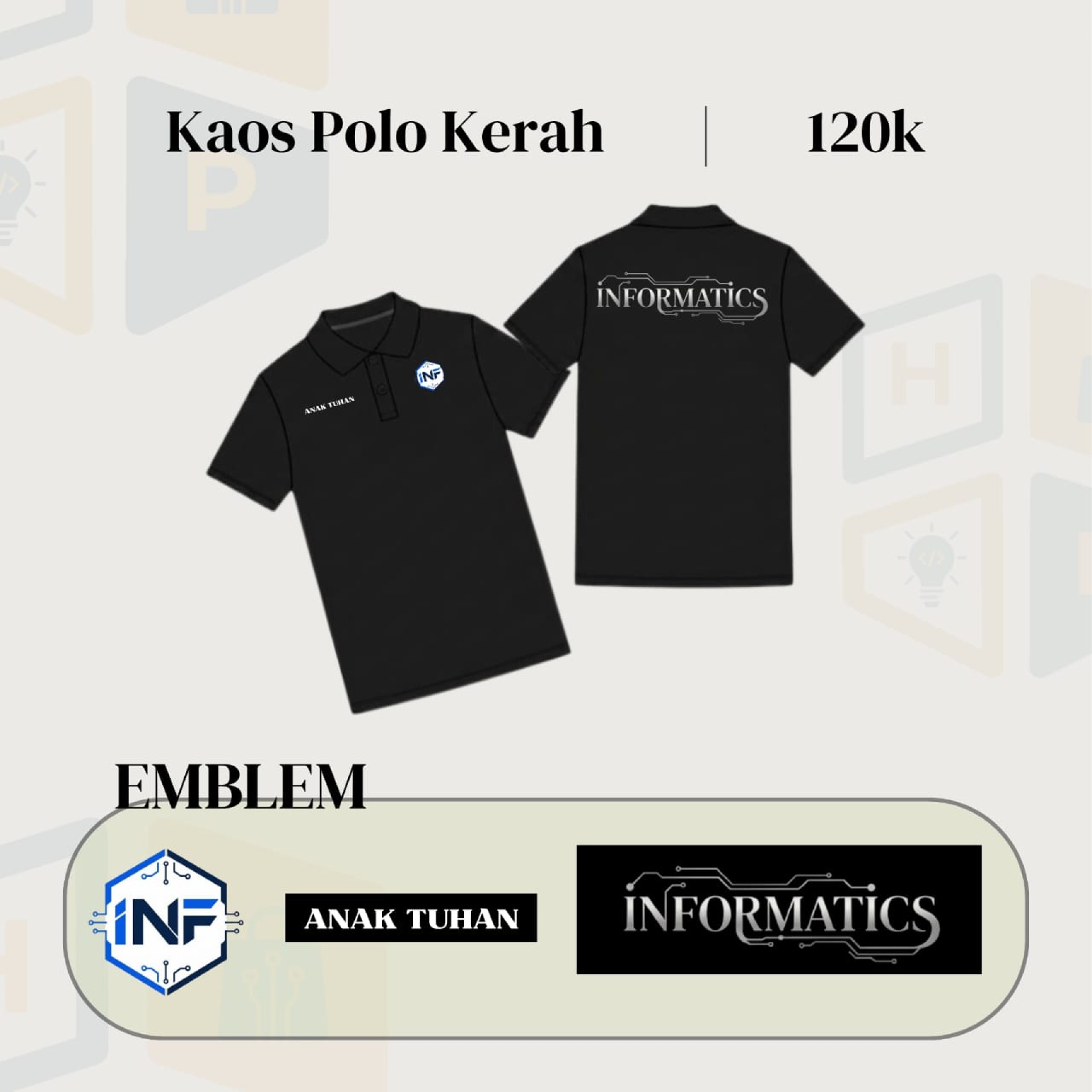 Kaos Polo Berkerah 