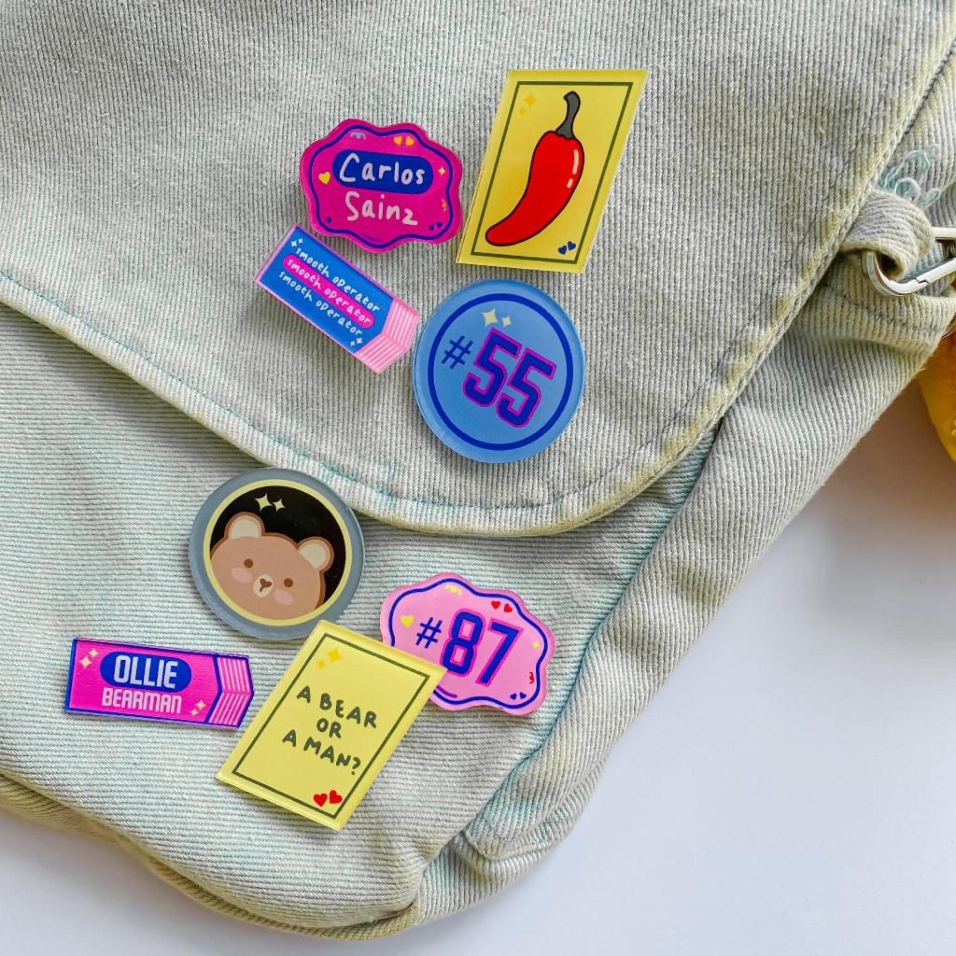 Pin Akrilik